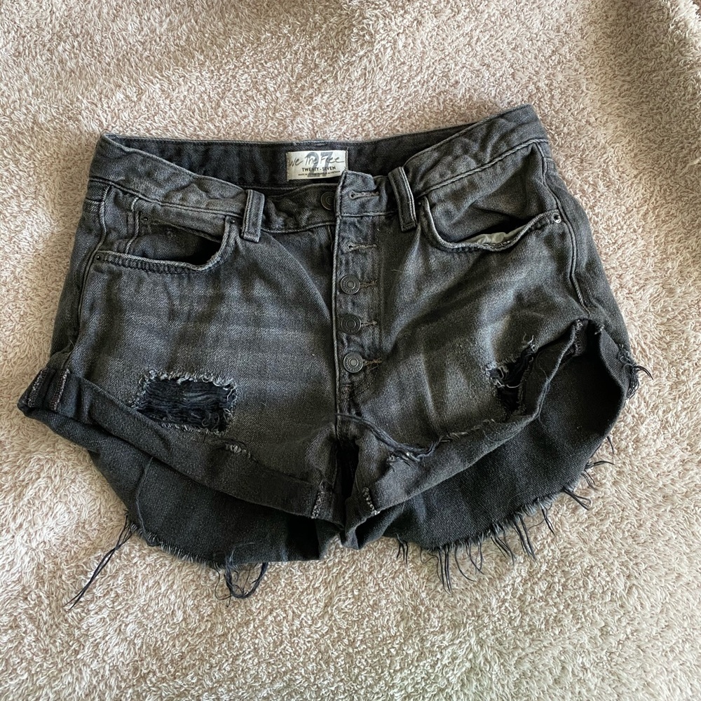 Free People Romeo Rolled Cutoff Shorts